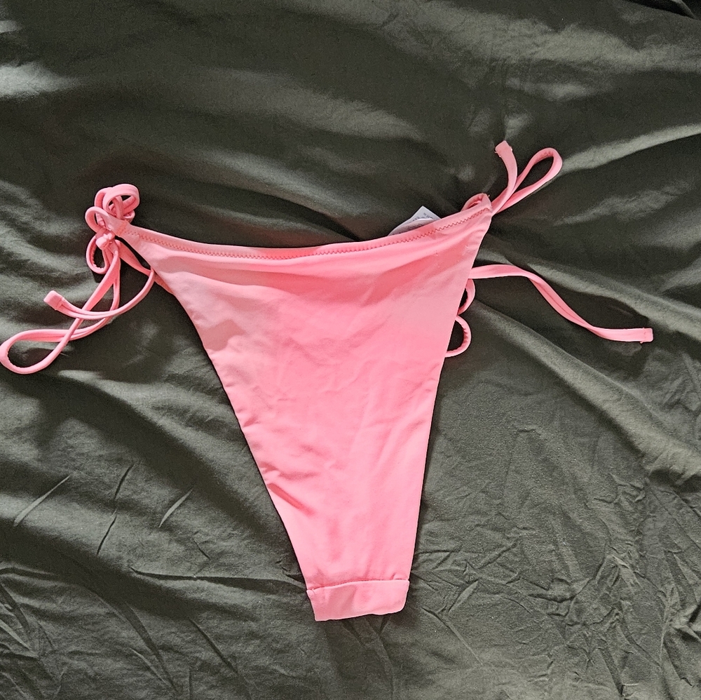Aerie Hot Pink Cheeky Bikini Bottoms